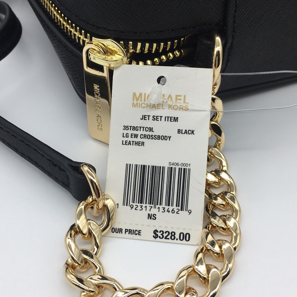 MICHAEL KORS JET SET ITEM LG EW CROSSBODY … - Picture 8 of 8
